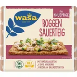 Wasa Knäckebrot Roggen Sauerteig - Knuspriges Roggenknäckebrot - 12er Pack (12 x 235g)