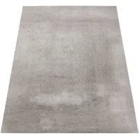 Paco Home Teppich Wohnzimmer, Kurzflor waschbar, weich, rutschfest Modern