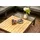 Siena Garden Alvida Gartentisch 102 x 70 x 27,5 cm Braun/Grau