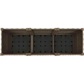 vidaXL Hochbeet 120 x 40 x 28,3 cm Braun