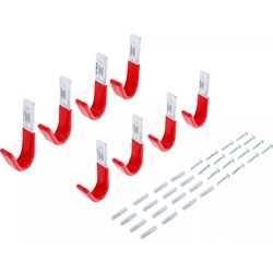 BGS DIY 88318 Wandhaken Universalhaken 8 teilig