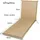 sunnypillow Liegenauflage 190 x 60 x 9 cm beige 1 St.