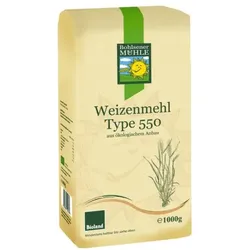 Bohlsener Mühle Weizenmehl Type 550 bio 1kg