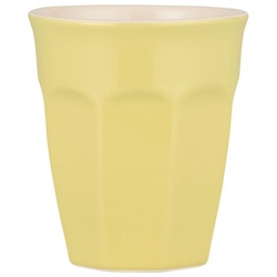Ib Laursen Becher Becher Kaffee Latte Tasse Kaffeetasse 250ml Mynte Lemonade Gelb, Keramik gelb
