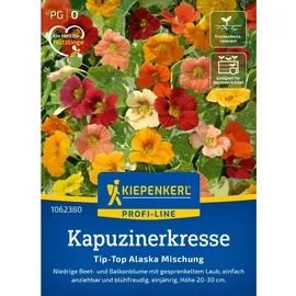 Kiepenkerl Kapuzinerkresse Tip Top Alaska Mischung Mehrfarbig