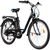 Zündapp Z500 26 Zoll E-Bike 150 - 185 cm Citybike Tiefeinsteiger Damenfahrrad Heckantrieb,