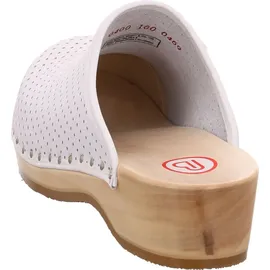 Berkemann Standard-Toeffler Pantoletten Unisex-Erwachsene, Weiß (weiß 100), 40 EU (6.5 UK)