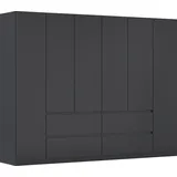 Rauch Drehtürenschrank MAINZ 271 x 210 x 54 cm Grau