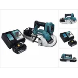 Makita DPB 183 RG1 Akku Bandsäge 18 V 66 mm Brushless + 1x Akku 6,0 Ah + Ladegerät