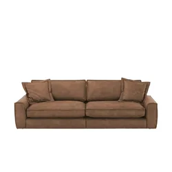 Sofa   Janice , braun , Maße (cm): B: 278 H: 89 T: 113