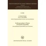 Strahlungsvorgänge in Plasmen mit statischem Magnetfeld Linienverbreiterung der Wasserstofflinien einer HF-Entladung