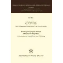 Strahlungsvorgänge in Plasmen mit statischem Magnetfeld Linienverbreiterung der Wasserstofflinien einer HF-Entladung