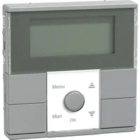 Merten Zeitschaltuhr-Modul, aluminium, System M MEG57550460