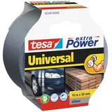 Tesa extra Power Universal Gewebeband grau 50mm/10m, 1 Stück (56348-00000)