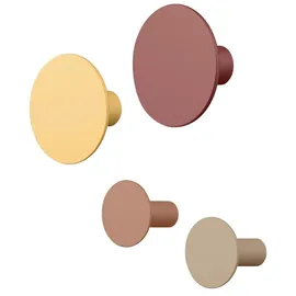 BLOMUS Wandgarderobe PONTO Beige/Braun 4-teilig