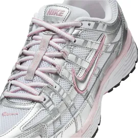 Nike P-6000 Damen White/Metallic Silver/Elemental Pink 44,5