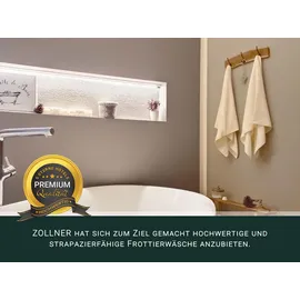 ZOLLNER Handtuchset 70 x 140 cm beige 3 St.