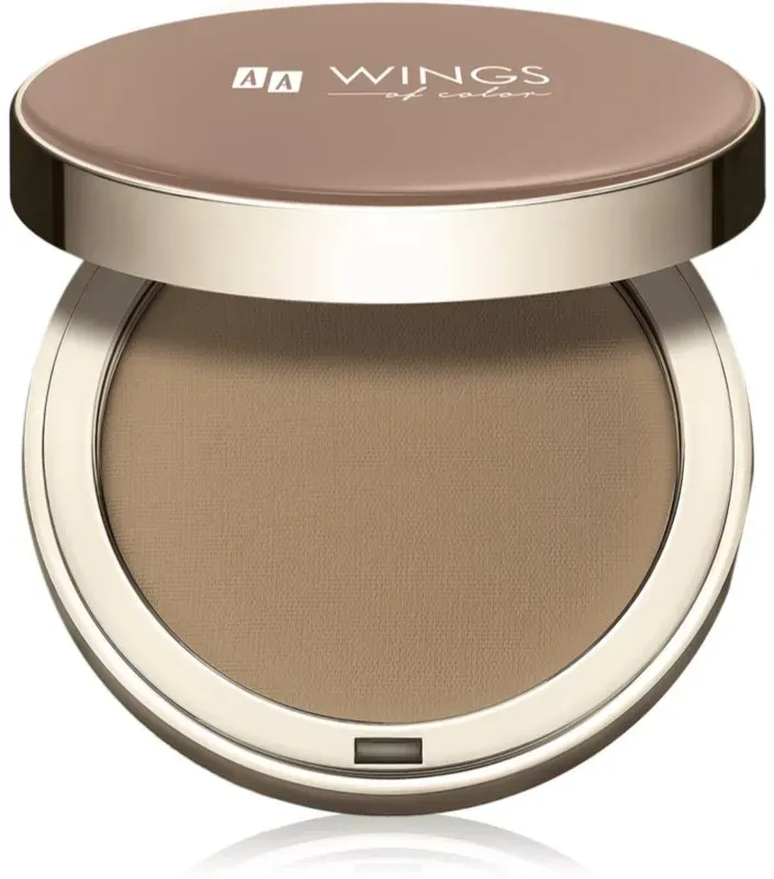 AA Wings of Color Satin Bronzer Bronzer mit Matt-Effekt Farbton 02 Natural Bronze 8 g