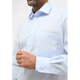 Eterna Langarmhemd Blau 50