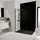 Schulte Duschrückwand DecoDesign Softtouch 150 x 255 cm mattschwarz