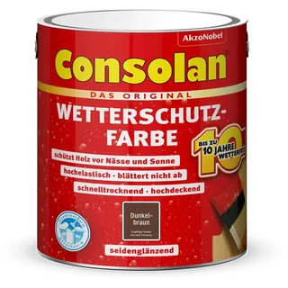 2,5 l dunkelbraun seidenglänzend