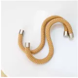 Peppermint Products Loop Hook | Textil-S-KLEIDERHAKEN aus Seil | 5er Set (Sand)