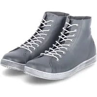 Andrea Conti Damen Schnürer Sneaker, Grau, 36 EU