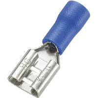TRU Components 745194 Flachsteckhülse Steckbreite: 6.4 mm Steckdicke: 0.8