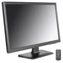Indexa 24895 Video-Monitor 24 Zoll 60cm Bildschirm Full-HD 1080p 16:9 AHD BNC VGA HDMI VESA VM2404 HD