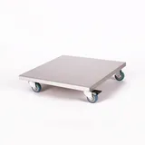 Szagato Rollbrett Edelstahl 40x40 cm silber