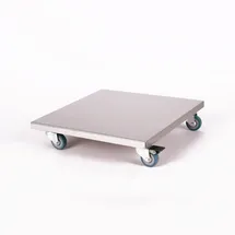 Szagato Rollbrett Edelstahl 40x40 cm silber