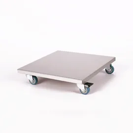 Szagato Rollbrett Edelstahl 40x40 cm silber