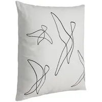 Eglo living Kissen Chevery, Couch Zierkissen Vogel Motiv, Dekokissen