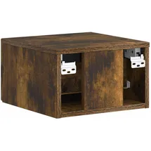 vidaXL Nachtschrank 34,5 x 33 x 20 cm Geräucherte Eiche