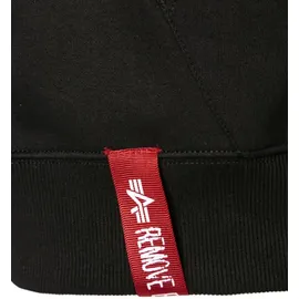 Alpha Industries Sweatjacke - Rot,Schwarz,Weiß - M