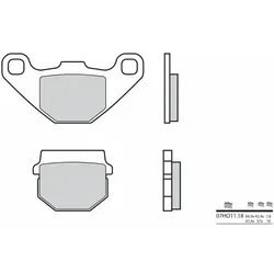 Brembo S.p.A. Carbon-Keramik-Bremsbeläge - 07HO1118