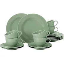 SELTMANN WEIDEN Beat Kaffeeservice 18-tlg. salbeigrün