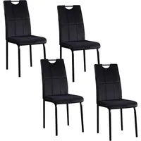 Hti-Living Stuhl Denton Velvet Schwarz