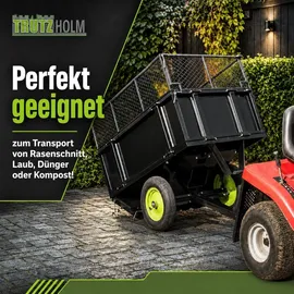 Trutzholm Rasentraktor Anhänger Kippanhänger 300 kg
