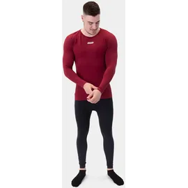 Jako Longsleeve Comfort 2.0 / rot 3XS