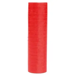 1 Rolle Papier Luftschlangen rot