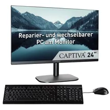 Captiva All-in-One I85-100 2023 23,80" SSD Intel Core Ultra 7 155H 2 TB SSD 32 GB RAM Intel Arc Graphics Windows 11 Pro