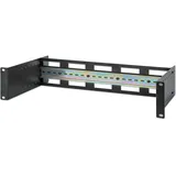 Intellinet Network Solutions Tiefenverstellbarer 19" DIN-Hutschienenträger 2HE