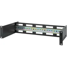 Intellinet Network Solutions Tiefenverstellbarer 19" DIN-Hutschienenträger 2HE
