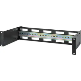 Intellinet Network Solutions Tiefenverstellbarer 19" DIN-Hutschienenträger 2HE