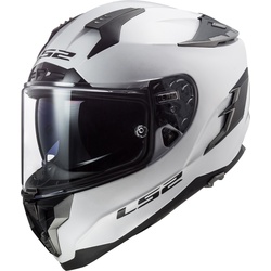LS2 FF327 Challenger Solid Helm, wit, 2XL