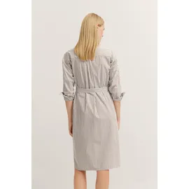 Bugatti Hemdblusenkleid Braun Gestreift 46