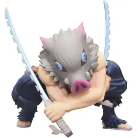 furyuu Demon Slayer: Kimetsu no Yaiba Noodle Stopper Figur Hashibira Inosuke 11 cm - Grün/Schwarz/Weiß