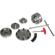 Holzstar 4-Backenfutter Premium-Set Ø 95 mm