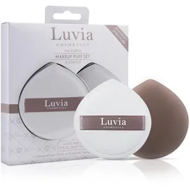 Luvia Cosmetics The Puffys Makeup Puff Set puderquaste Elegance 2 St.
